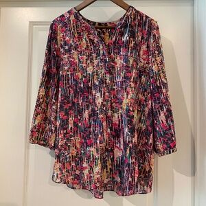 NYDJ long sleeve blouse, L